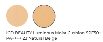 ICD BEAUTY Luminous Moist Cushion SPF50+PA-Select a Shade